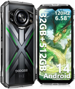 Fotografie DooGee S Cyber Pro 12GB/512GB Green recenzía