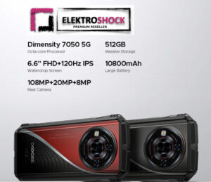 Fotografie DooGee S118 Pro 8GB/512GB Black  recenzía