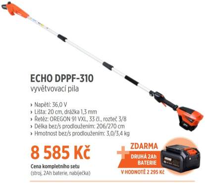 ECHO DPPF-310 SET recenze