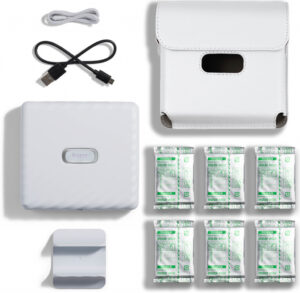 Fotografie Fujifilm Instax Link Wide bílá SET recenzía