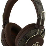 Guess Bezdrátová náhlavní – Guess, 4G Metal Logo ENC Brown GUBHS72P4FC4MW recenze