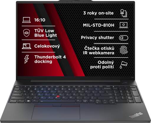 Lenovo ThinkPad E16 G1 21JN0078CK recenze