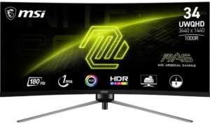 Fotografie MSI MAG 345CQRDE recenzía