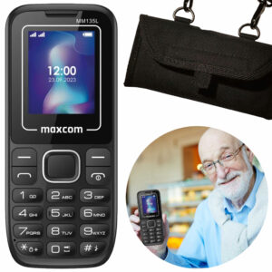 Fotografie MaxCom Classic MM135L Blue  recenzía