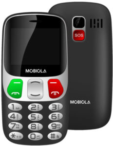 Fotografie Mobiola MB800 Senior Black  recenzía