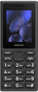 Fotografie Nokia 105 2G 2025 Black recenzía