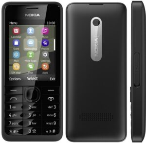 Fotografie Nokia 301 Black  recenzía