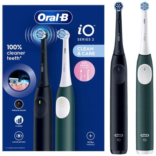 Oral-B iO Series 2 Duo Black/Green recenze