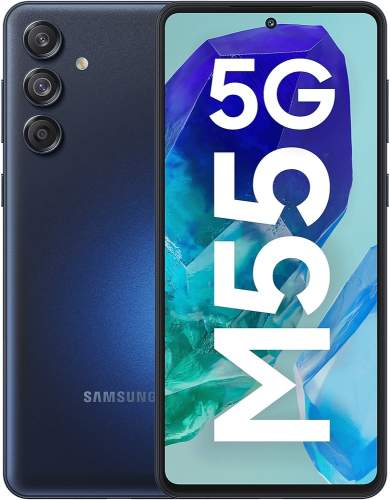 Samsung Galaxy M55 5G M556B 8GB/128GB Denim Black recenze