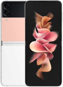Fotografie Samsung Galaxy Z Flip3 5G F711B 8GB/256GB Bespoke Edition Silver Pink White  recenzía