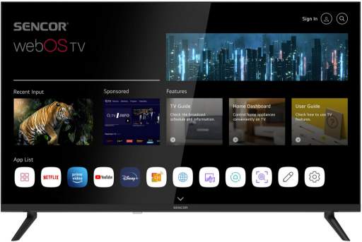 Sencor SLE 32S803TCSB recenze