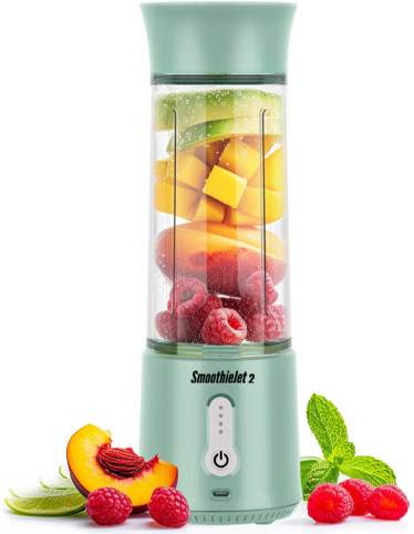 SmoothieJet 2 přenosný USB Smoothie mixér 500 ml Tyrkysová recenze