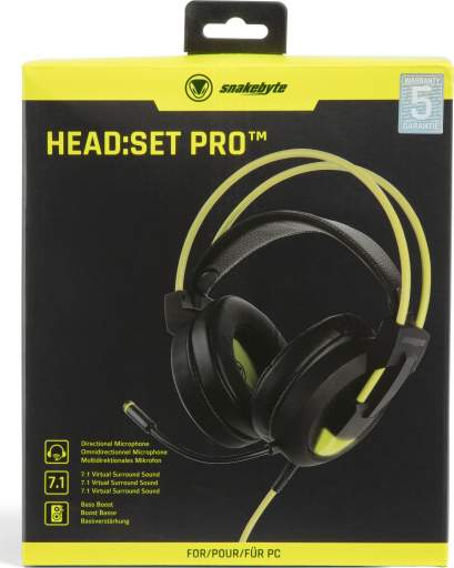 Snakebyte Head:Set Pro recenze