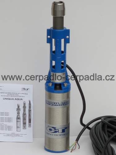 Obrázok UNIQUA AQUA T80-36 4″ 400V, 15m kabel hodnotenie