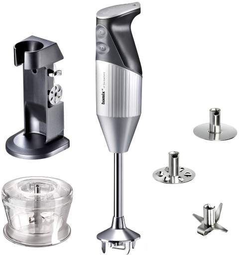 bamix DeLuxe 200 W typ D stříbrný recenze