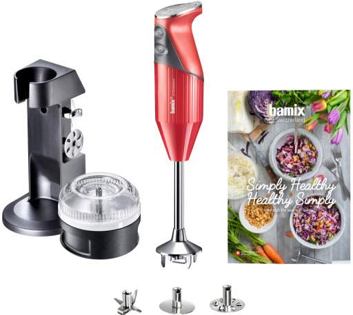 bamix SIMPLY HEALTHY D 200 W červený recenze