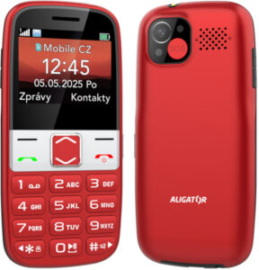 Fotografie ALIGATOR A775 Senior červená  recenzía