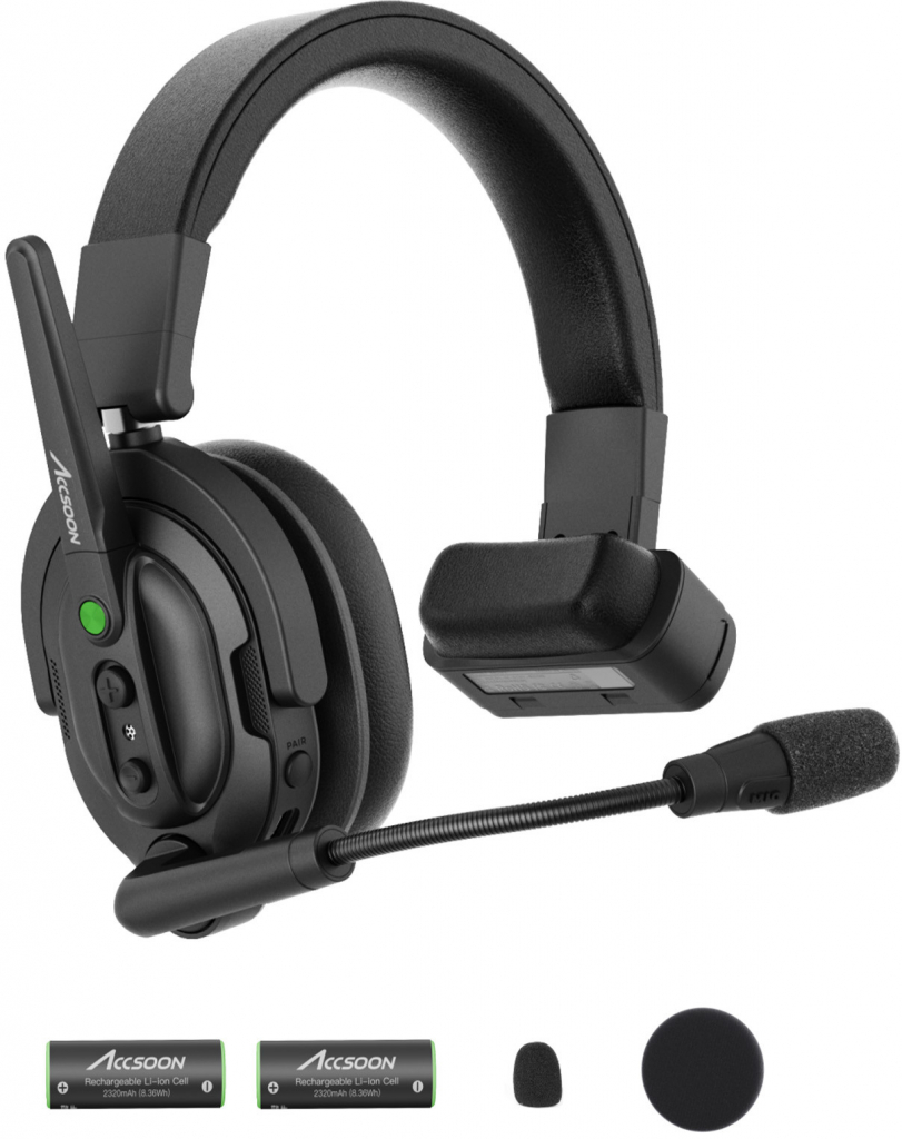 Obrázok Accsoon CoMo Interkom bezdrátová sluchátka (Host) MIC02-H hodnotenie