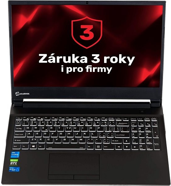 Alza Gamebook 3050Ti NH55HKQ_5 recenze