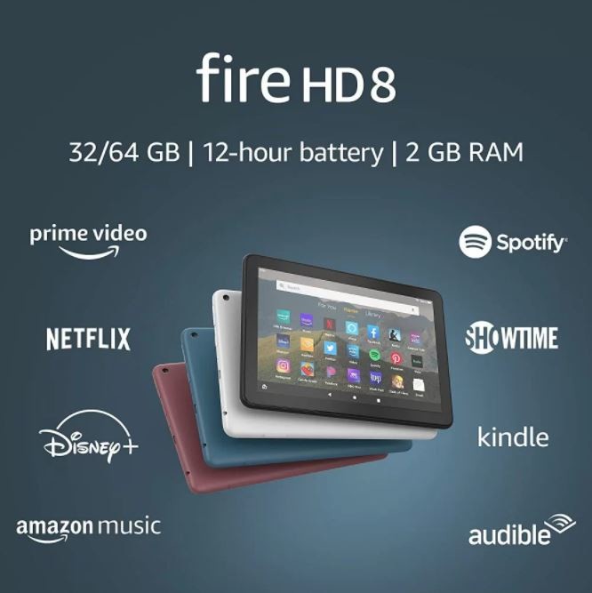 Obrázok Amazon Fire HD 8 32GB B09BG5PGC3 hodnotenie