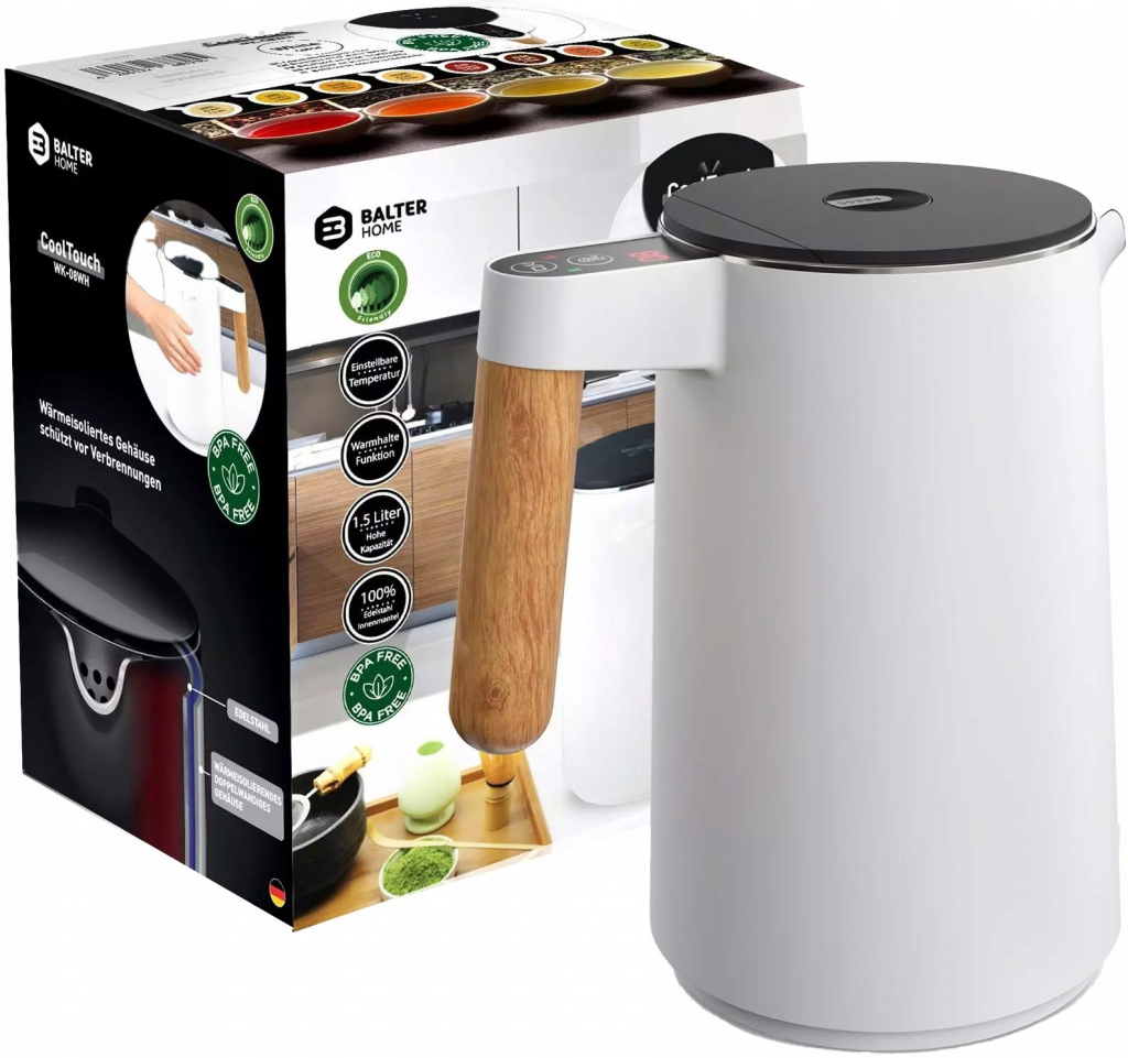 Balter Home WK-08-WH 1,5 l 2200W bílá recenze