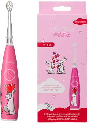 Bob a Bobek baby se srdíčky Pink recenze
