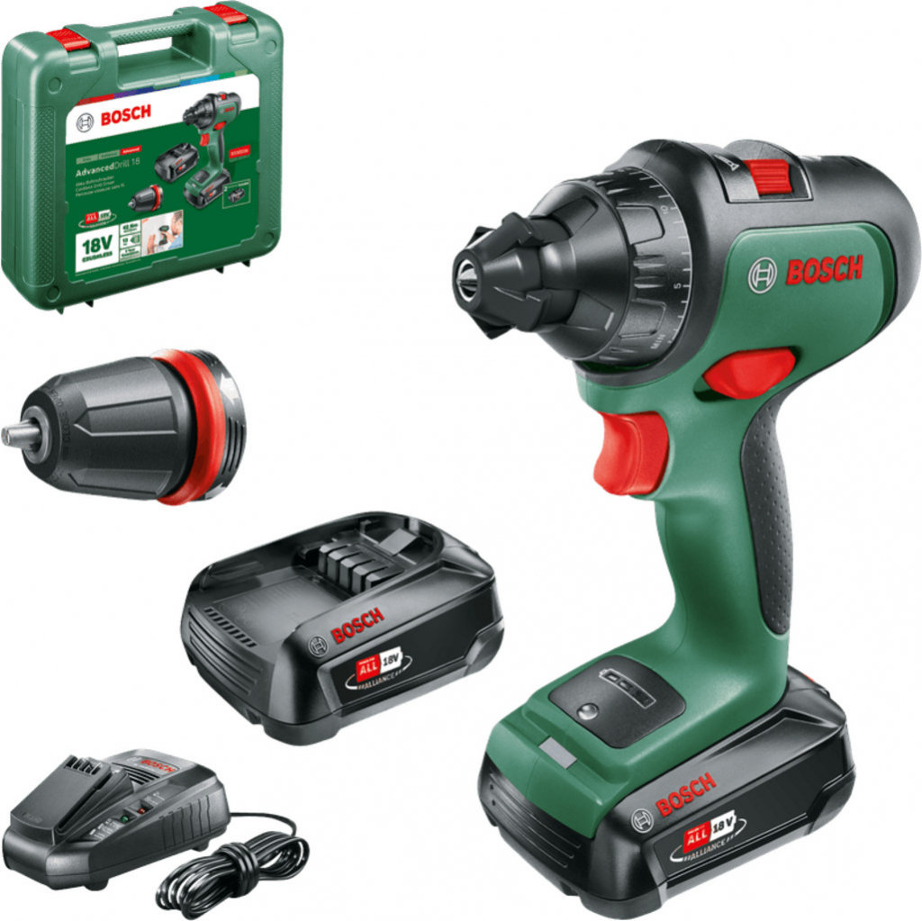 Bosch AdvancedDrill 18 SET 0.603.9B5.003 recenze