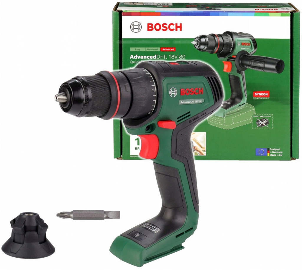 Bosch AdvancedDrill 18V-80 Quicksnap 06039E2000 recenze