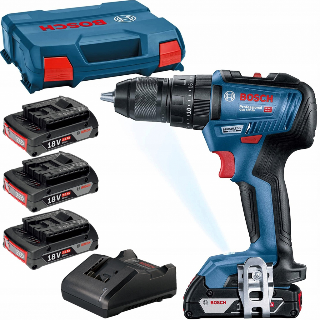 Bosch GSB 18V-50 0.601.9H5.121 recenze