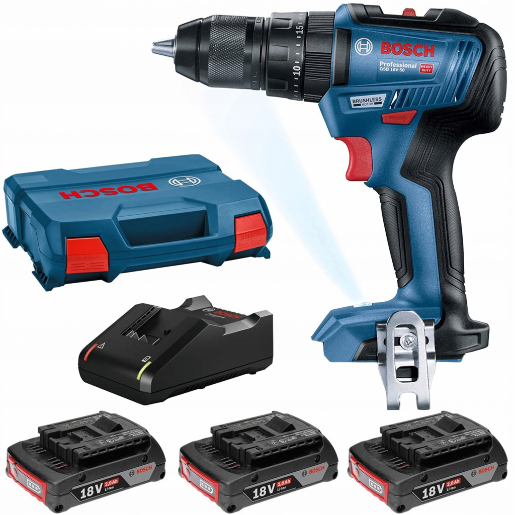 Bosch GSR 18V-50 0.601.9H5.005 recenze