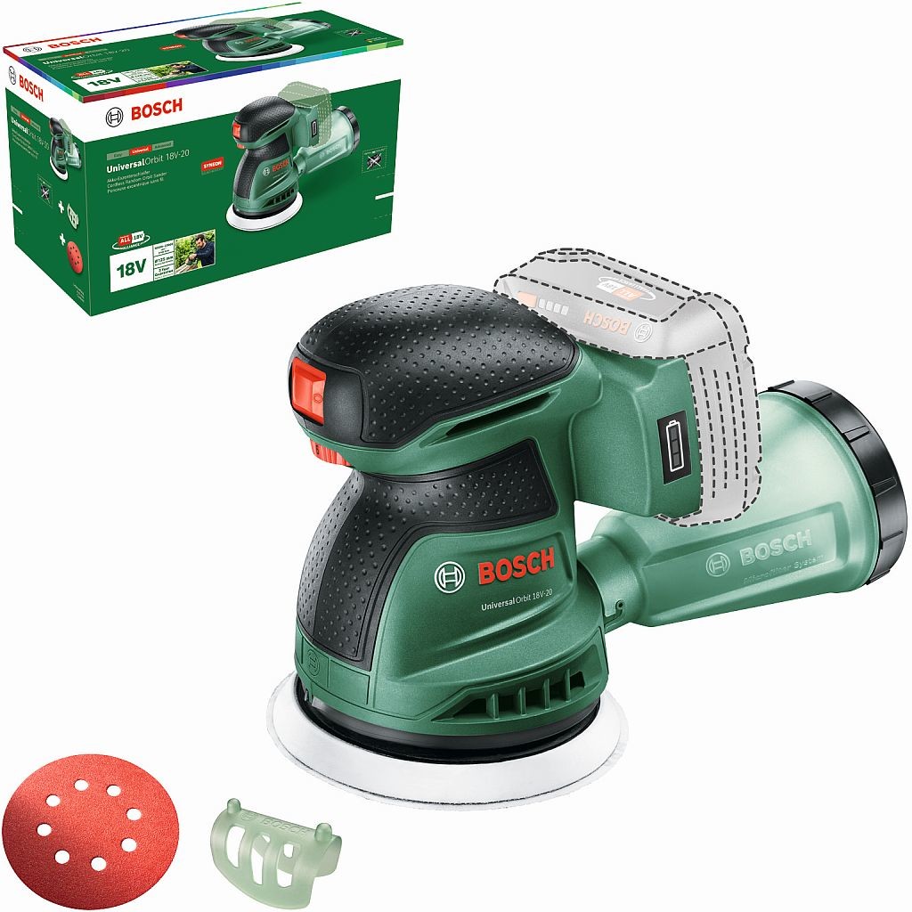 Bosch UniversalOrbit 18V-20 06033E4100 recenze