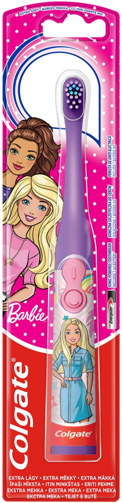 Colgate sonický kartáček pro děti Barbie recenze