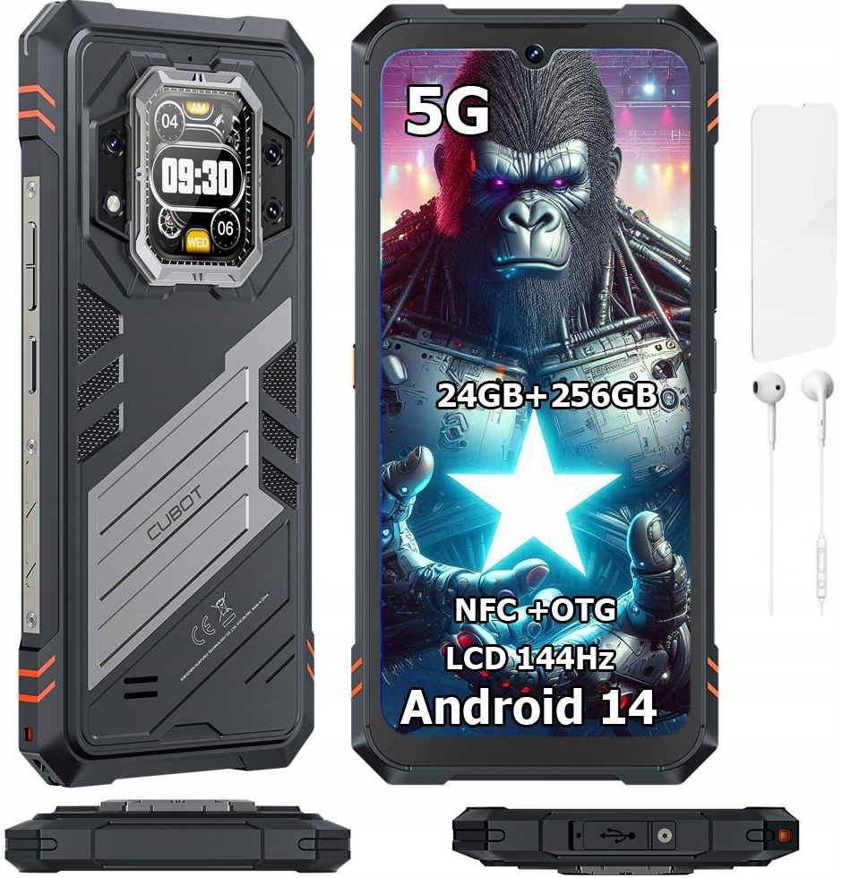 Cubot King Kong Star 2 12GB/256GB Black recenze
