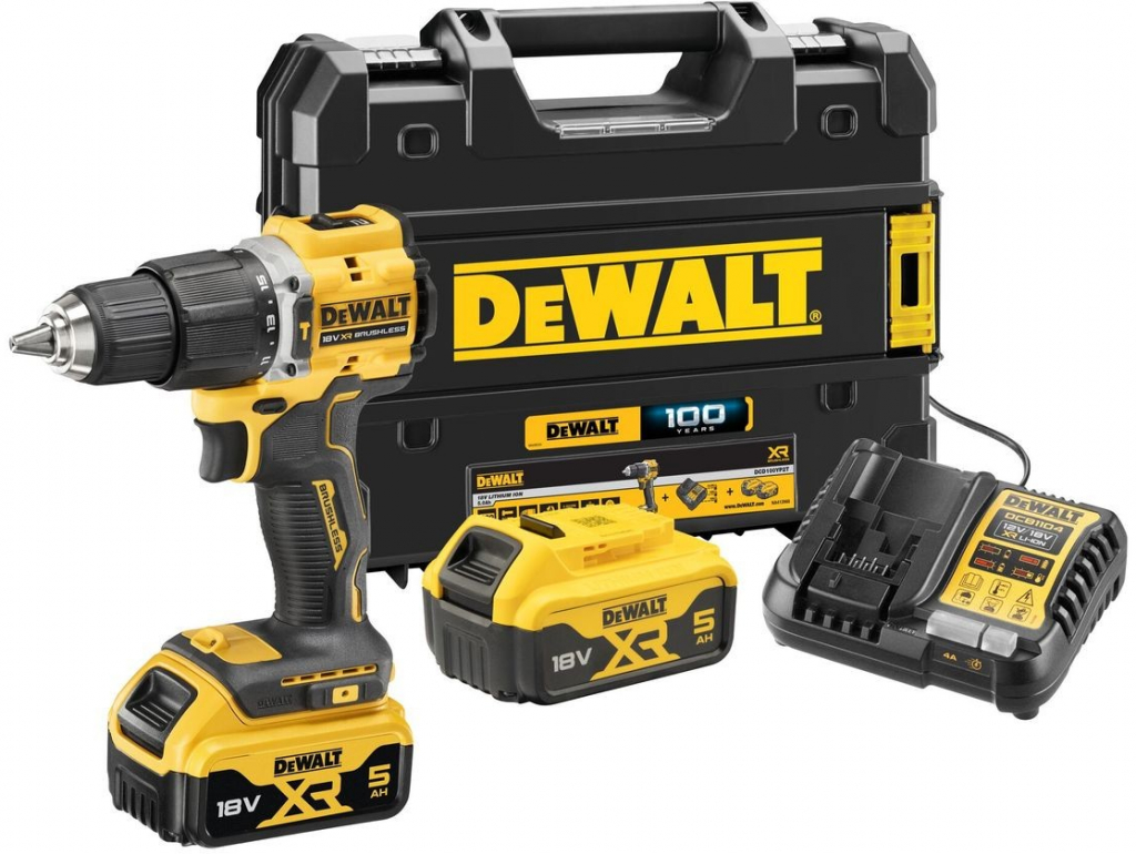 Obrázok DeWALT DCD100YP2T-QW hodnotenie