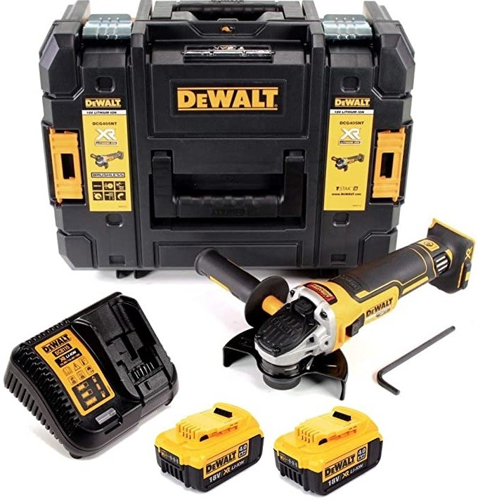 DeWALT DCG405M2 recenze
