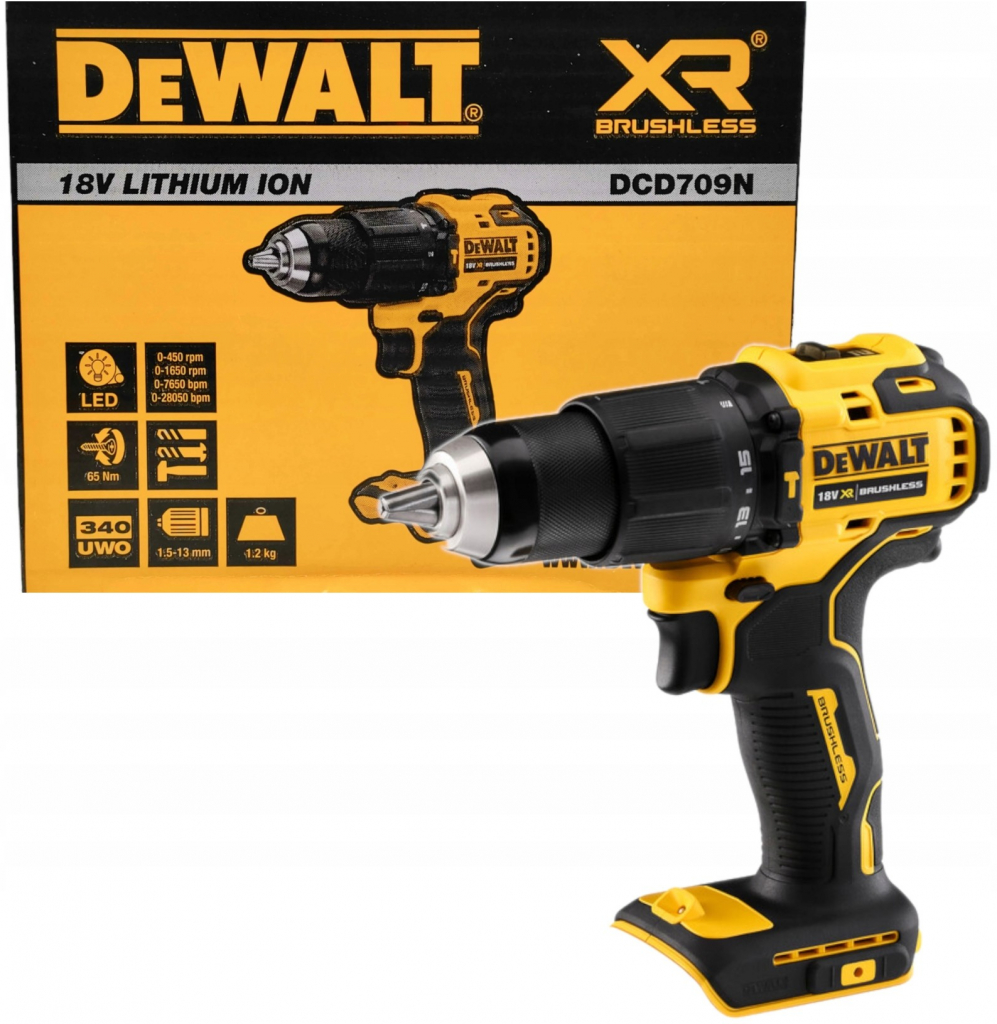 DeWalt DCD709N recenze
