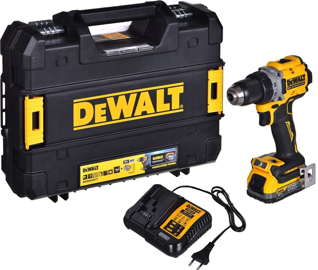Obrázok DeWalt DCD800E1T-QW hodnotenie