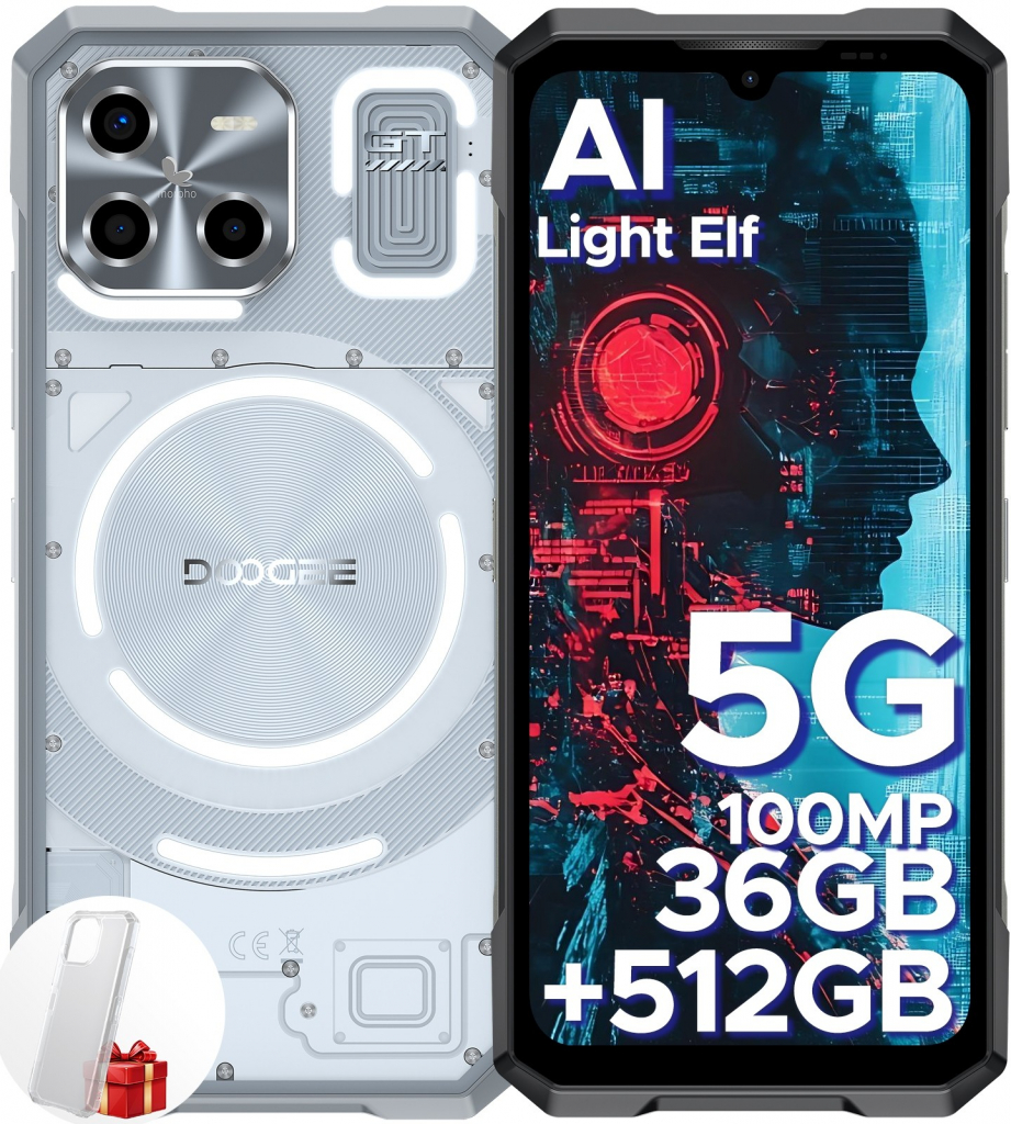 Obrázok DooGee BLADE GT Ultra 16GB/512GB 5G Silver hodnotenie