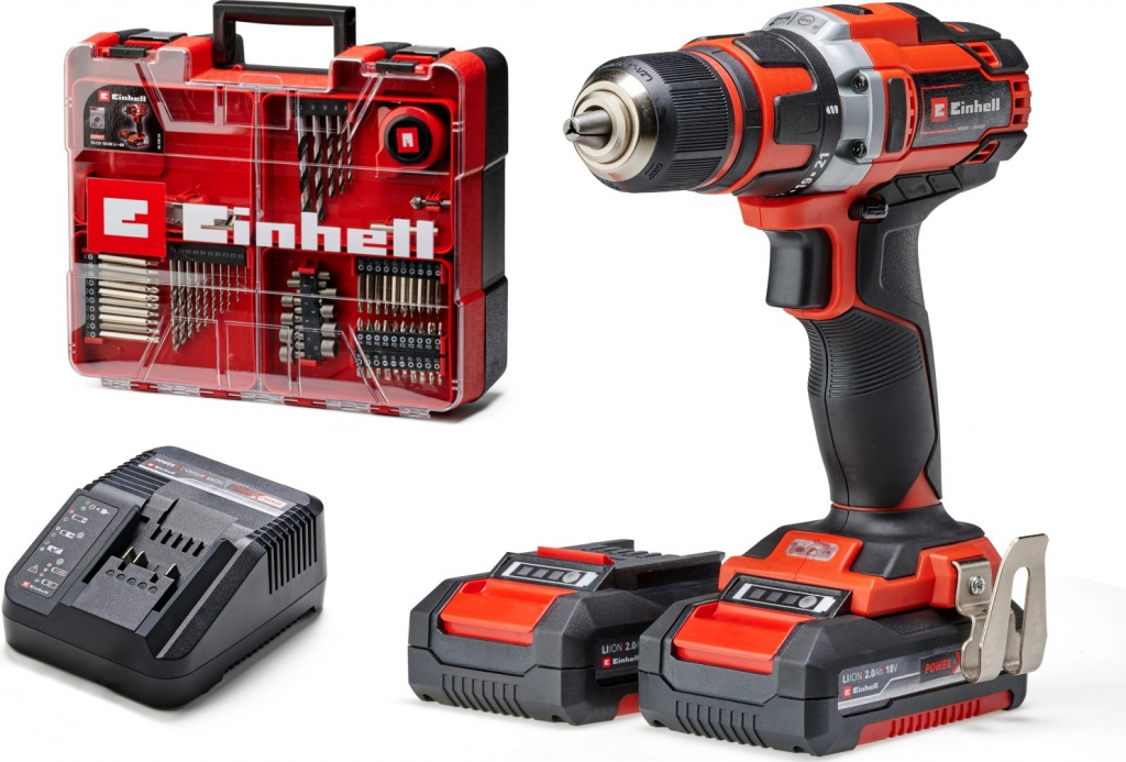 EINHELL TE-CD 18/40 Li + 2×2,0 Ah recenze