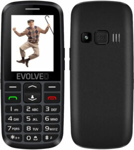 Fotografie EVOLVEO EasyPhone EG Black  recenzía