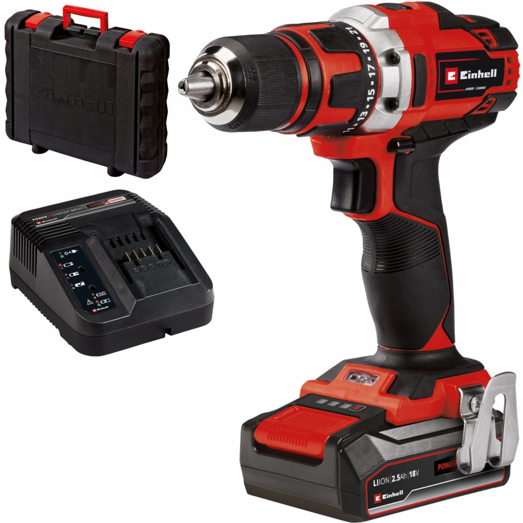 Einhell Power X-Change TE-CD 18/40-1 Li s 1x 2,5 Ah recenze
