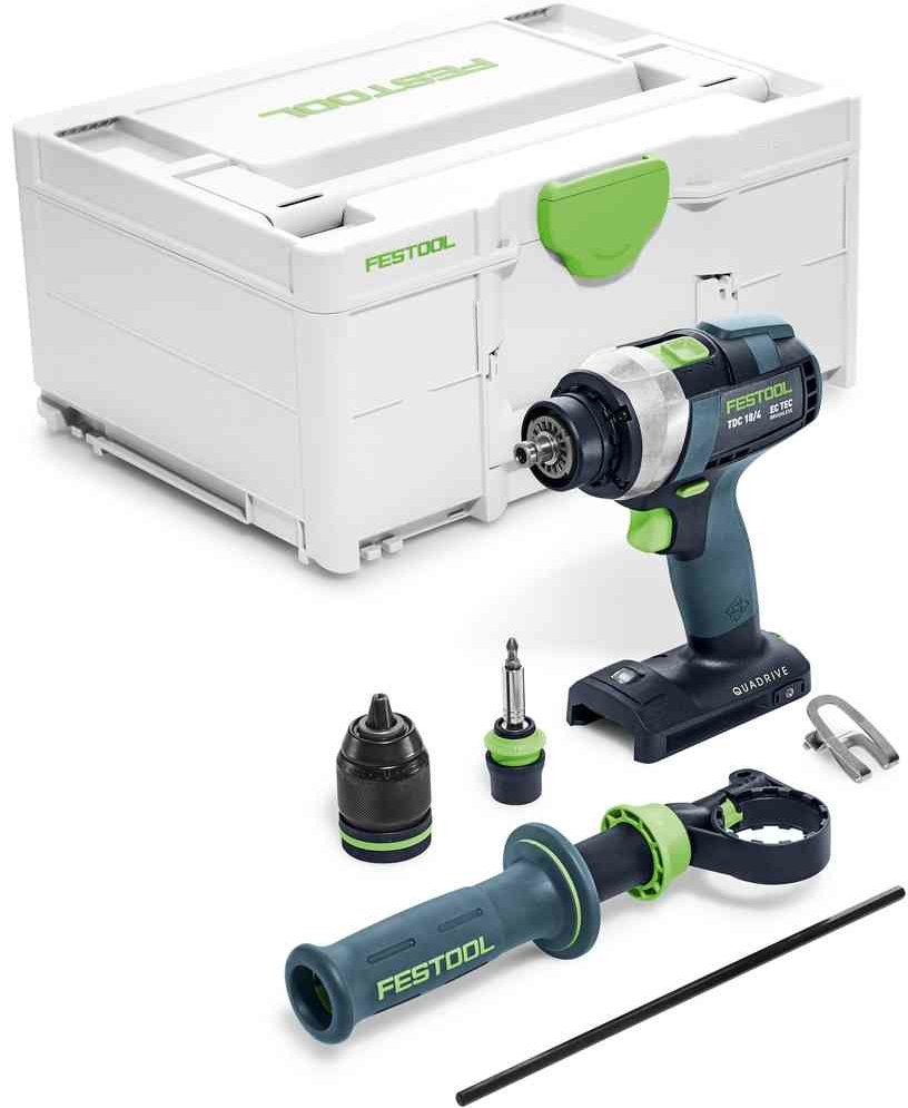 FESTOOL QUADRIVE TDC 18/4 I-Basic recenze