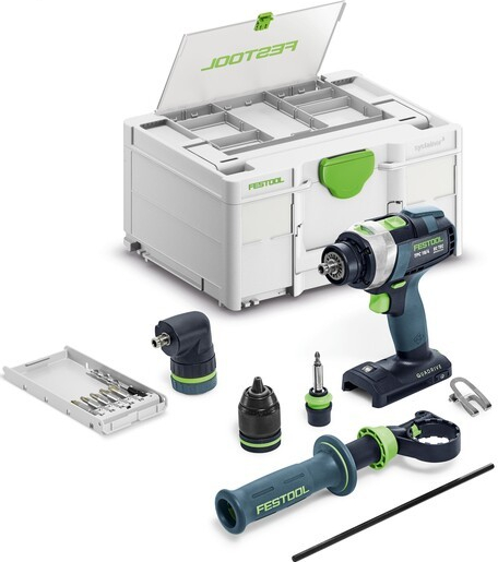FESTOOL QUADRIVE TPC 18/4-Basic-Set 577625 recenze