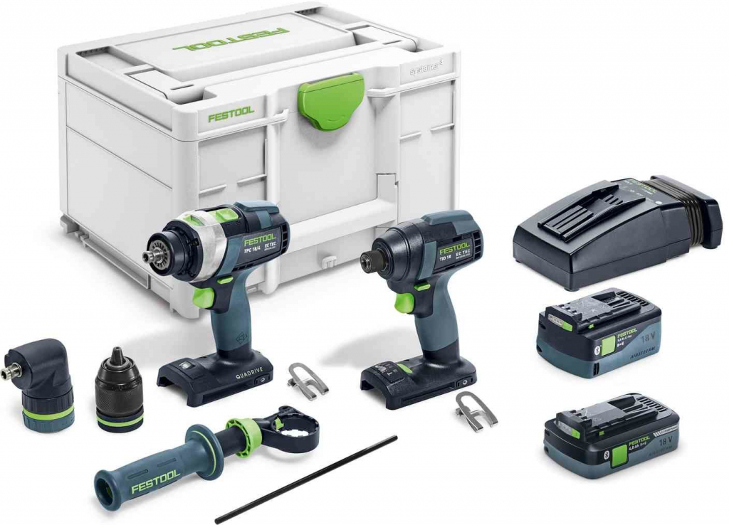 FESTOOL TID 18 5,0/4,0-Set TPC 18/4 577654 recenze