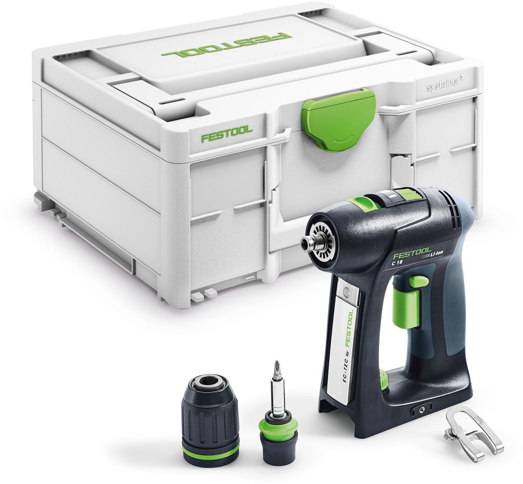 Festool C 18-Basic bez aku 576434 recenze