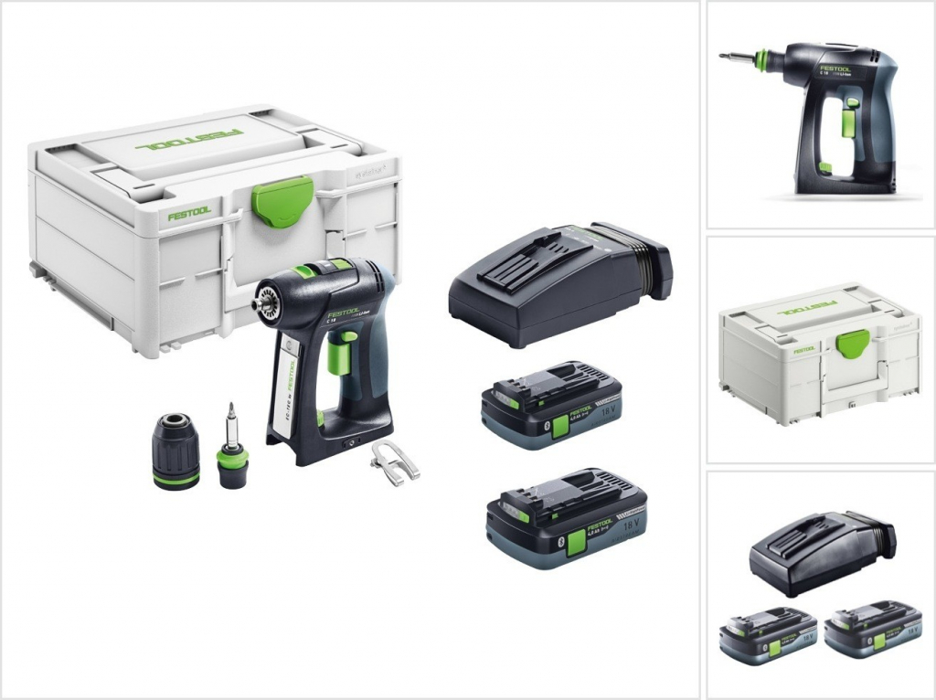 Festool C 18 HPC 4,0 I-Plus 576435 recenze