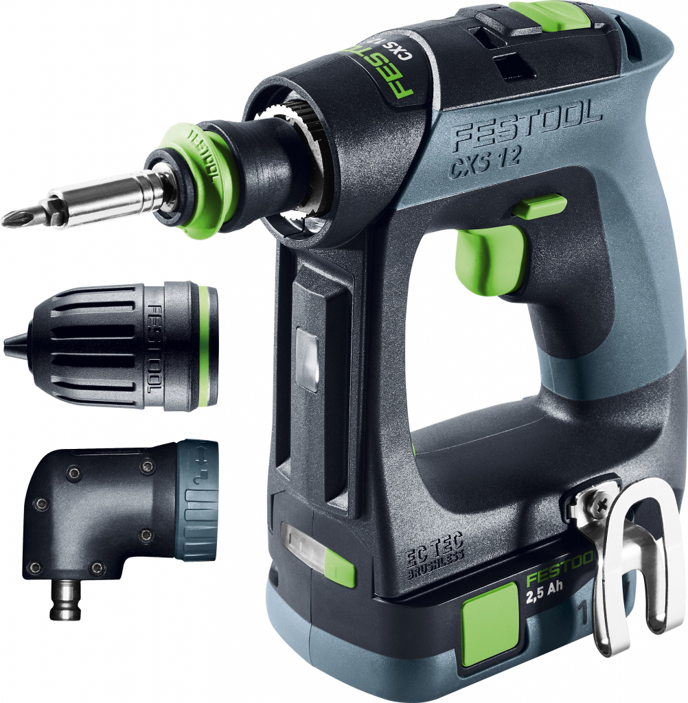 Festool CXS 12 2,5-Set 576865 recenze
