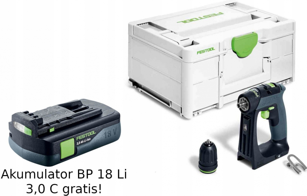 Festool CXS 18 Basic 578063 recenze