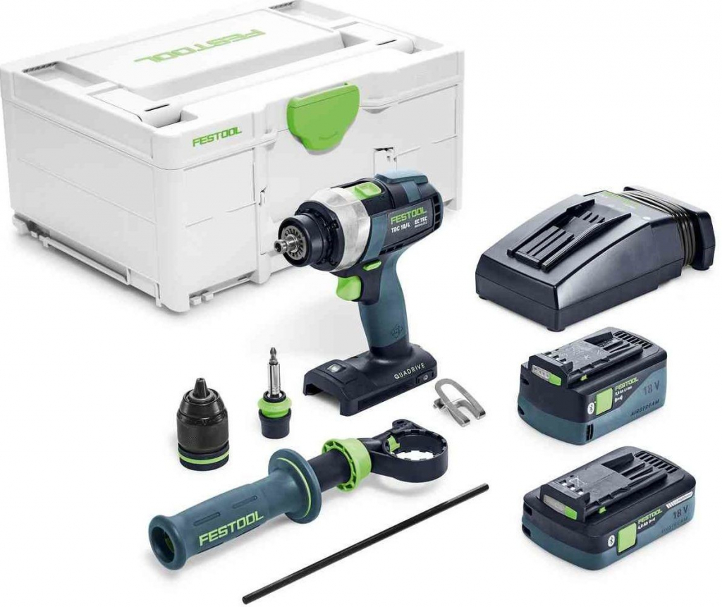 Festool QUADRIVE TDC 18/4 5,0/4,0 I-Plus 5 recenze