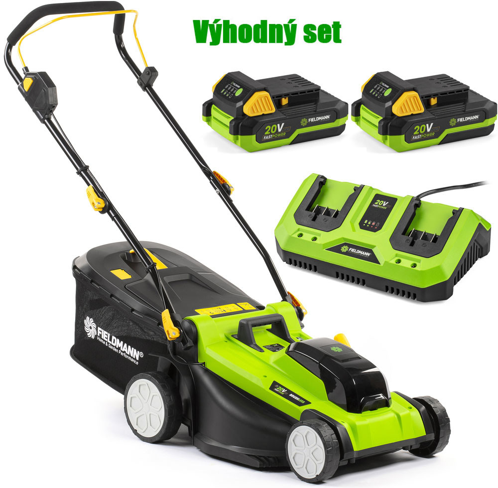 Fieldmann FZR 70435-0 2x20V + 2x Akumulátor 2Ah + Nabíječka recenze